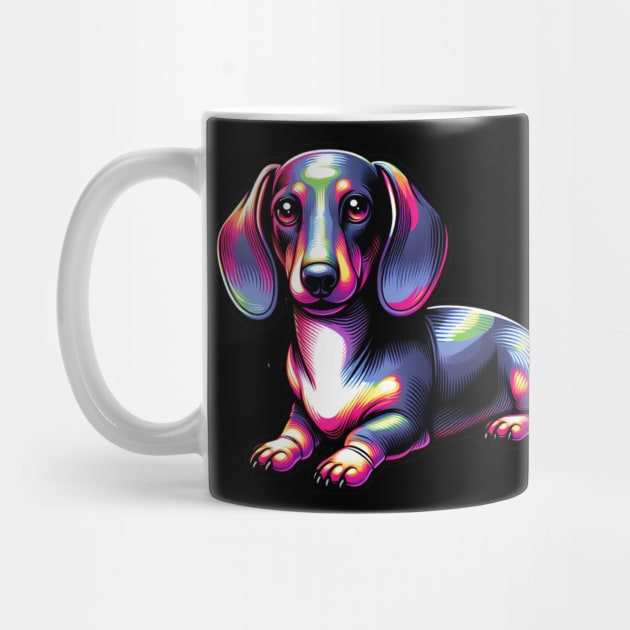 Whimsical Royal Miniature Dachshund Puppy by IamActiveDog